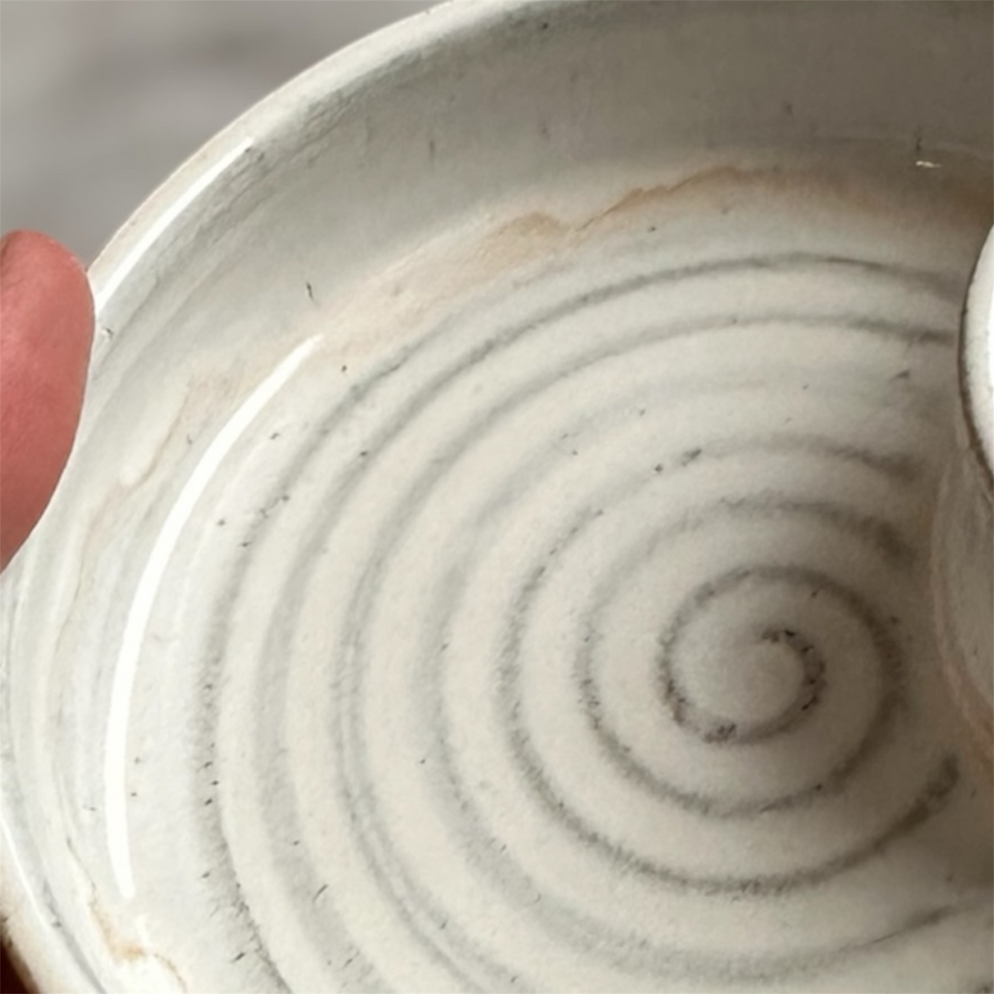 olive dish - cream
