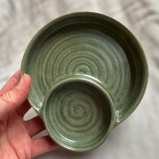 olive bowl green