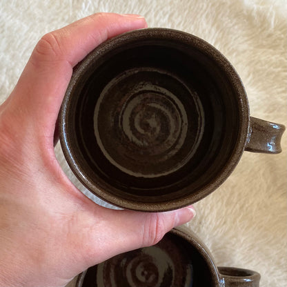 floral mug cocoa