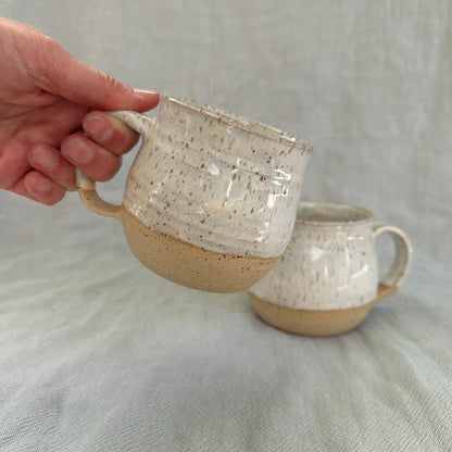 bellied mug - cream