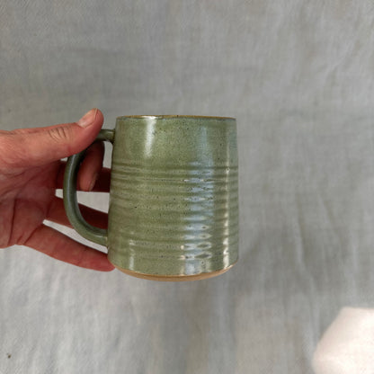 groove mug - willow