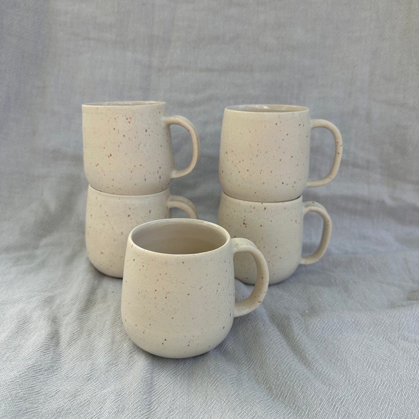 speckled mug