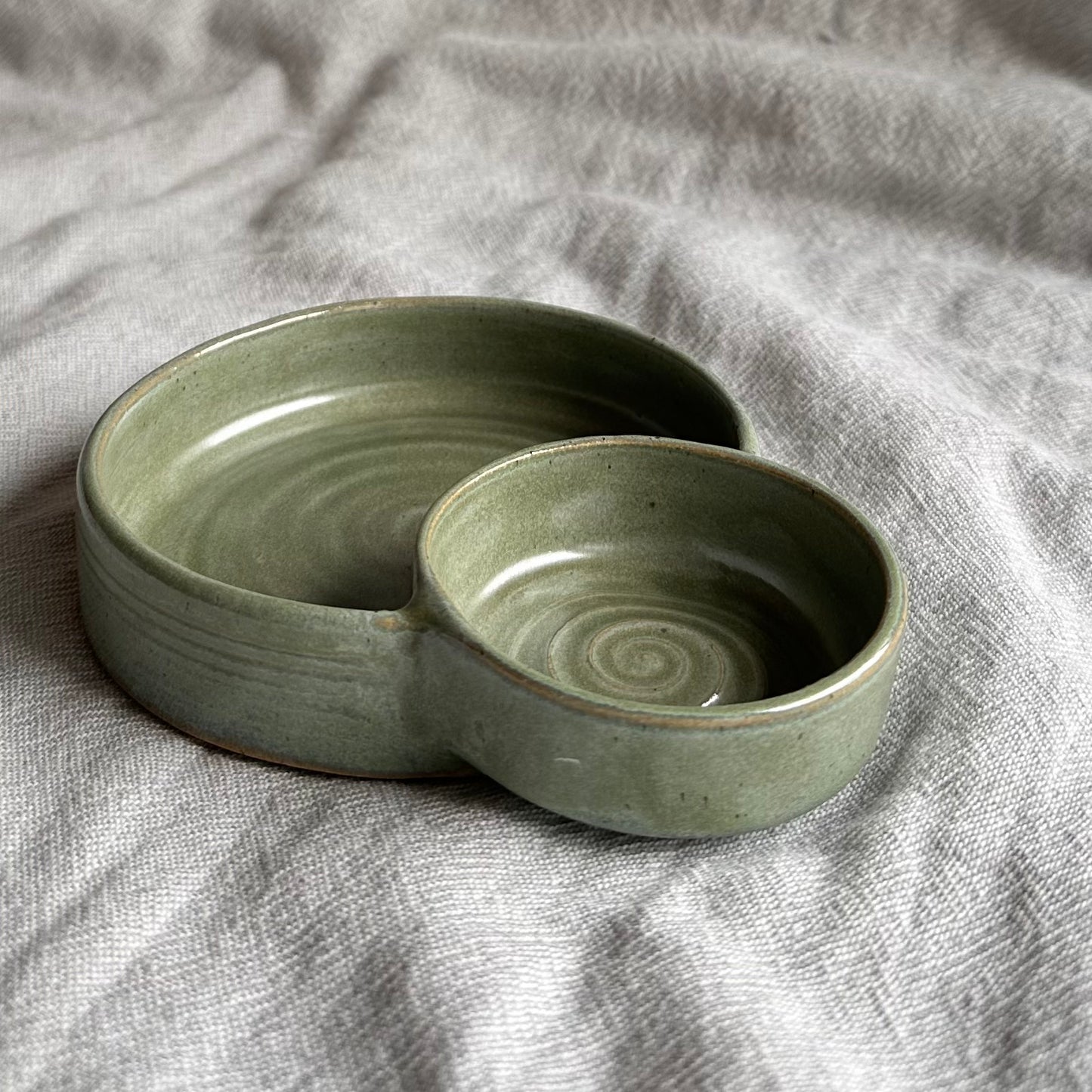 olive dish - willow