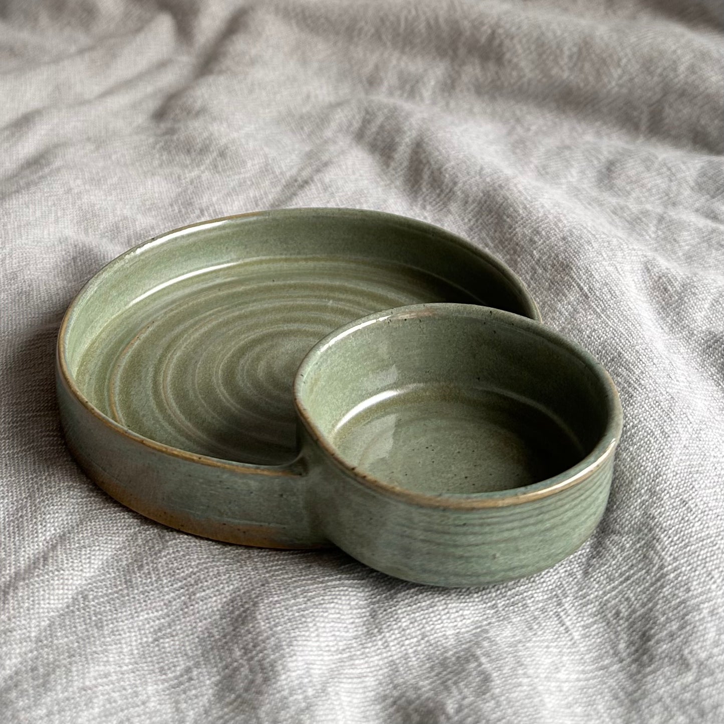 olive dish - willow