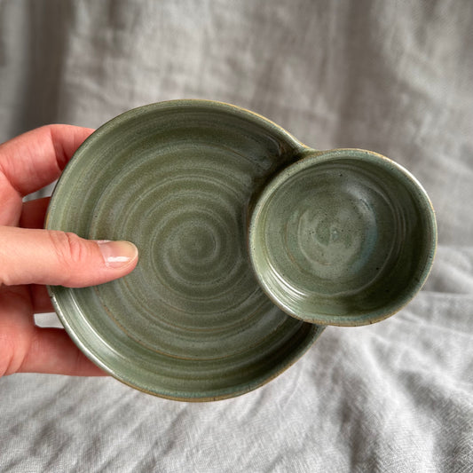 olive dish - willow