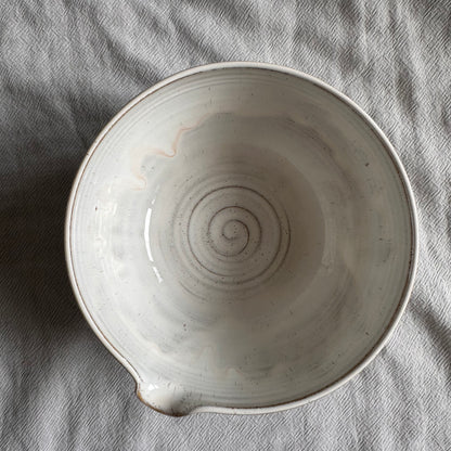 mixing bowl - cream