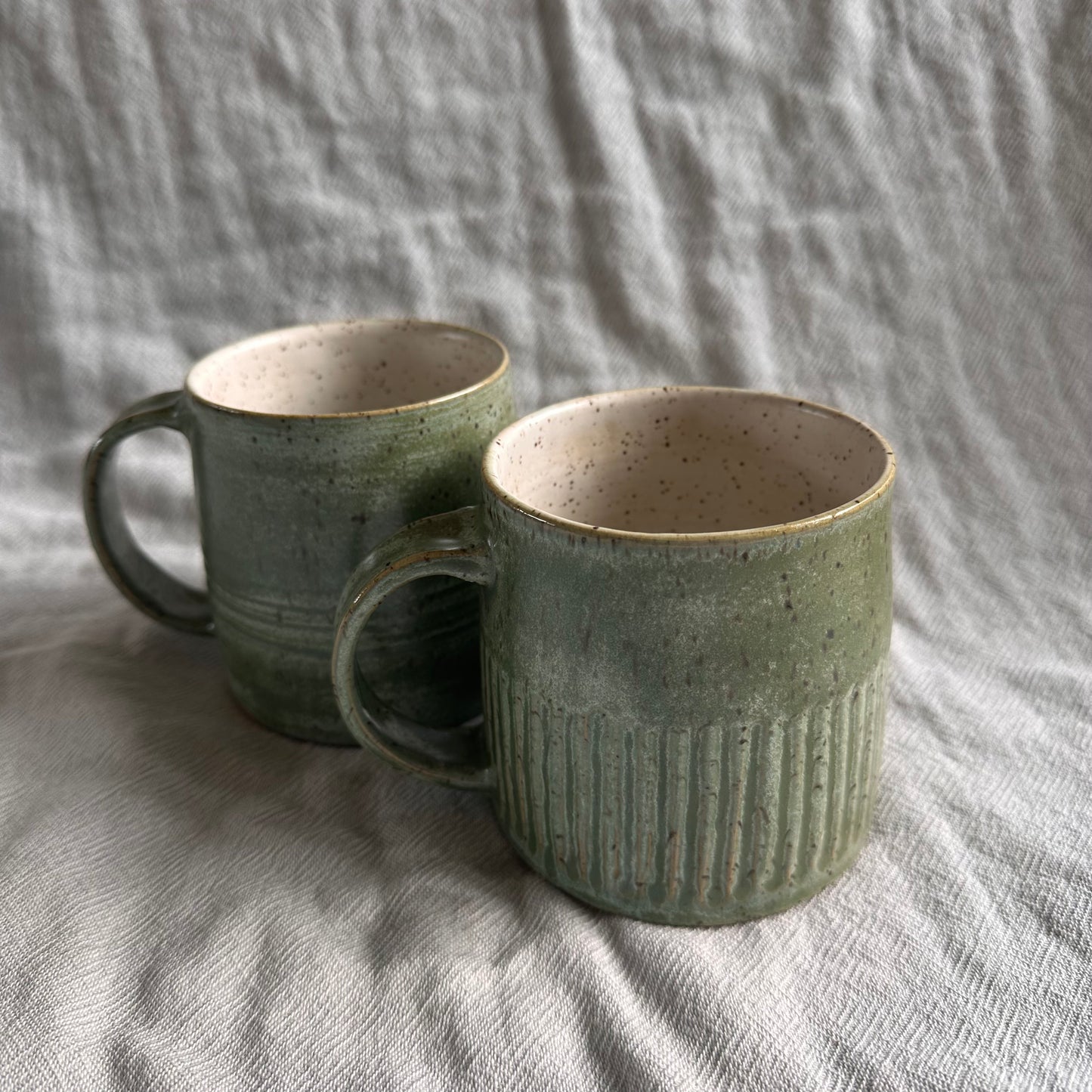 groove mug - willow
