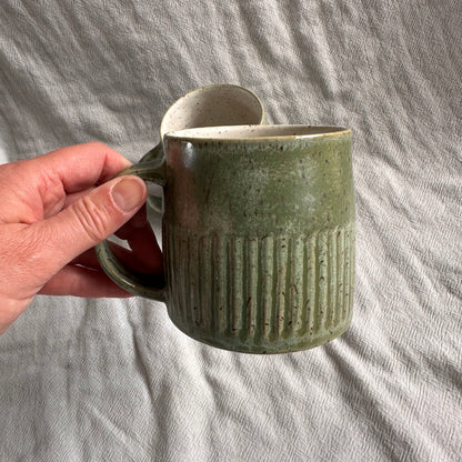 groove mug - willow