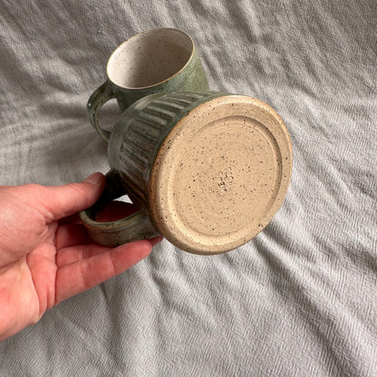 groove mug - willow