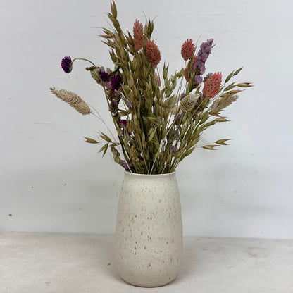 vase - matte speckled