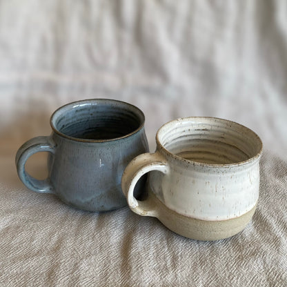 blue mug