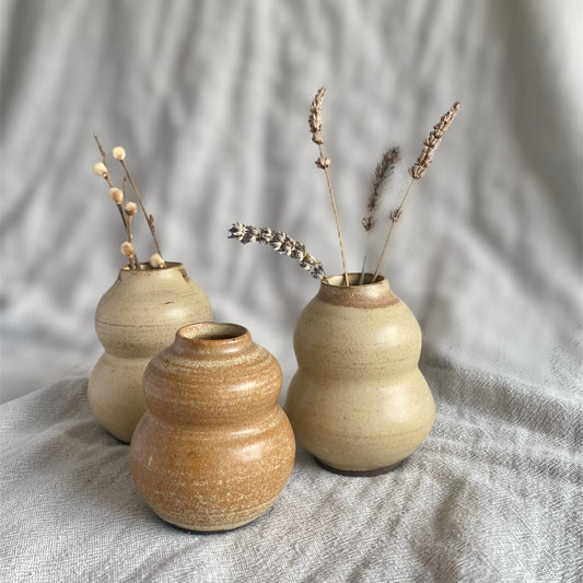bud vases set of 3