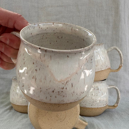 bellied mug - cream